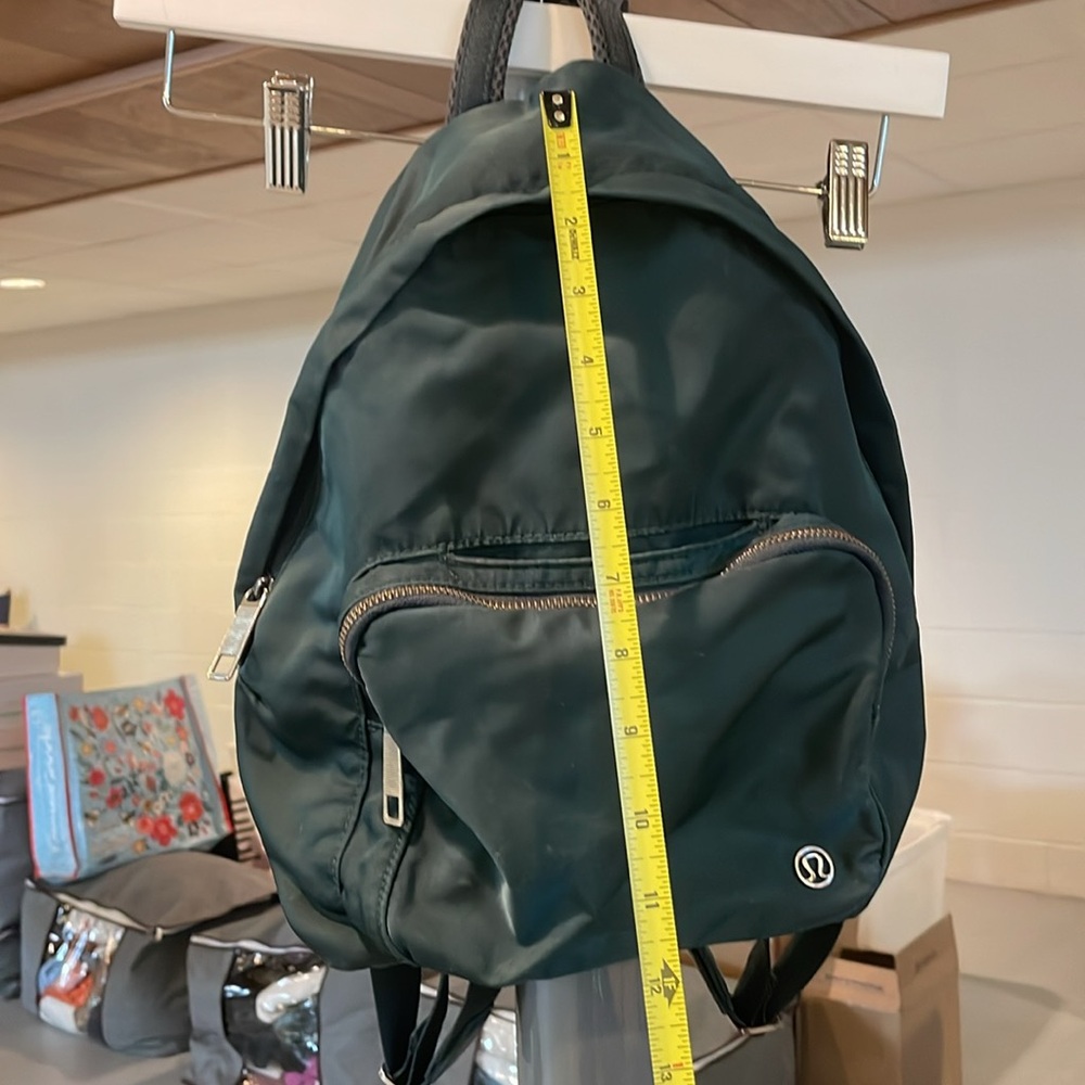 Lululemon Teal Small / Mini Backpack - image 8